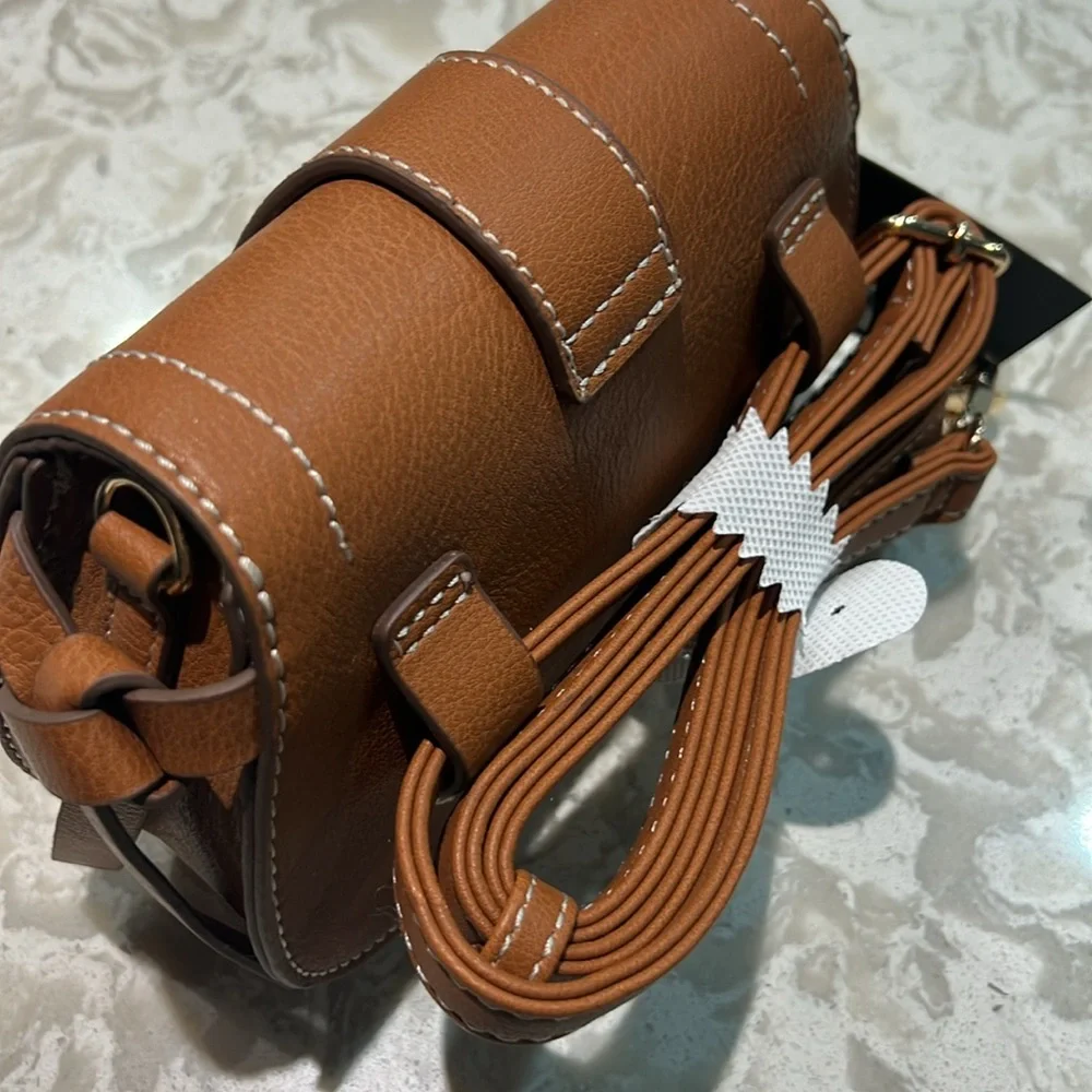 RACHEL ZOE Brown Edessi Crossbody & Belt Bag - Picture 9 of 9
